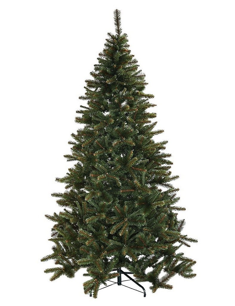 Künstlicher Weihnachtsbaum 240 cm, Carmen-Fichte mit 2D-Nadeln