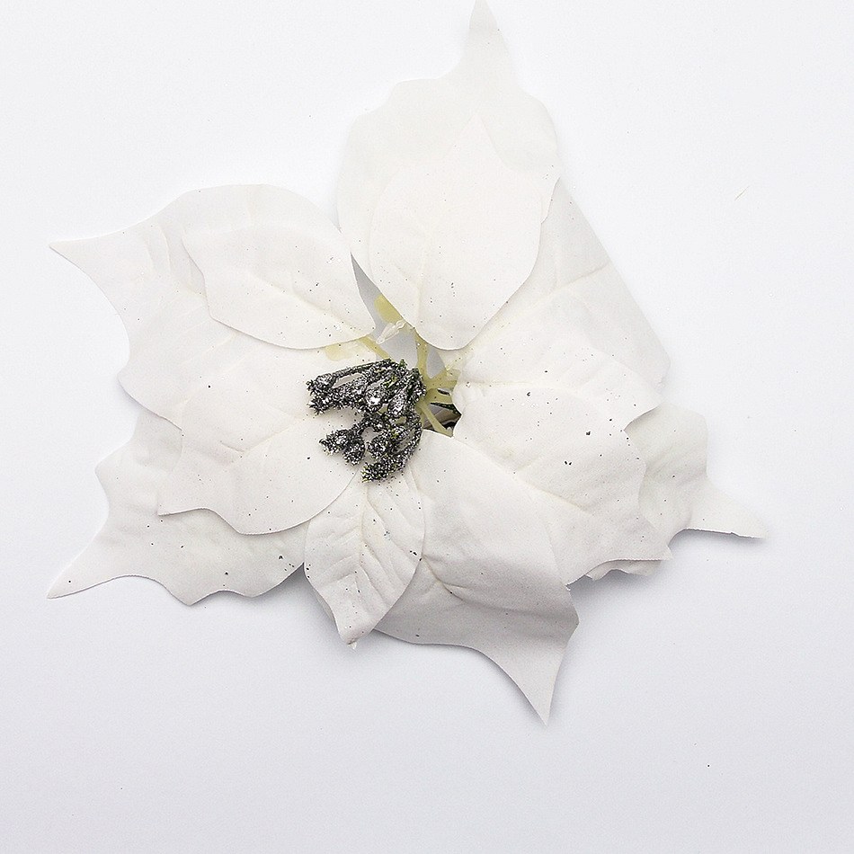 Künstliche Blume 23cm - weiß
