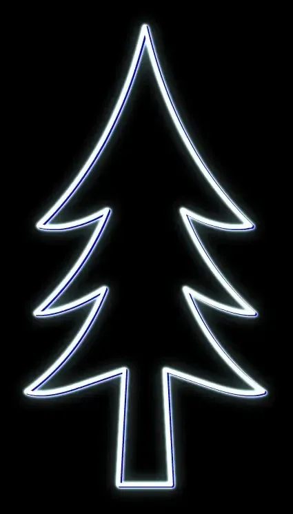 LED světelný dekor, 120 x 230 cm, ledově bílá, 230V, 48,4W, 2,6 kg