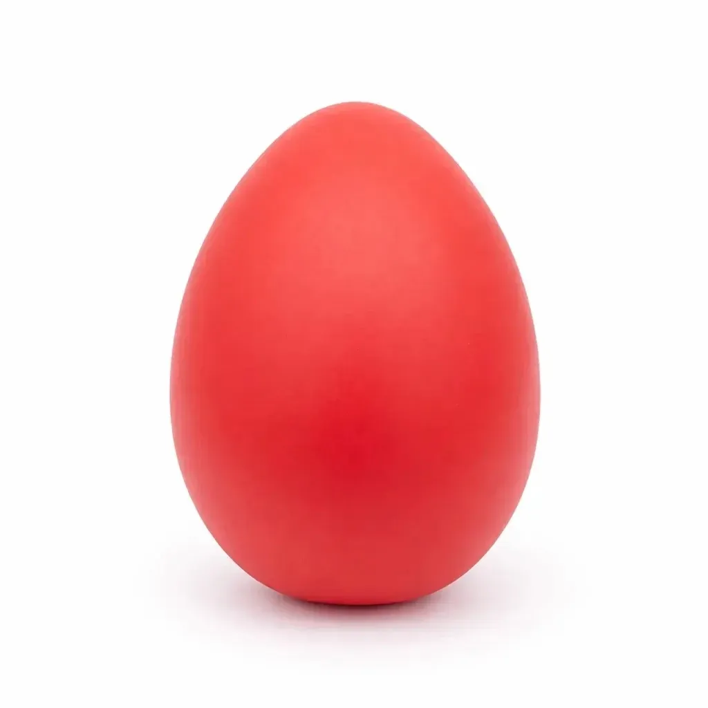 Velikonoční dekorace vajíčko, 30 cm, červené, plast, venkovní