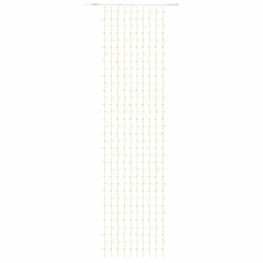Easy Fix LED světelný závěs venkovní 1 × 12 m, teple bílá s FLASH, 1200 diod, bílý kabel IP67, prodlužovací