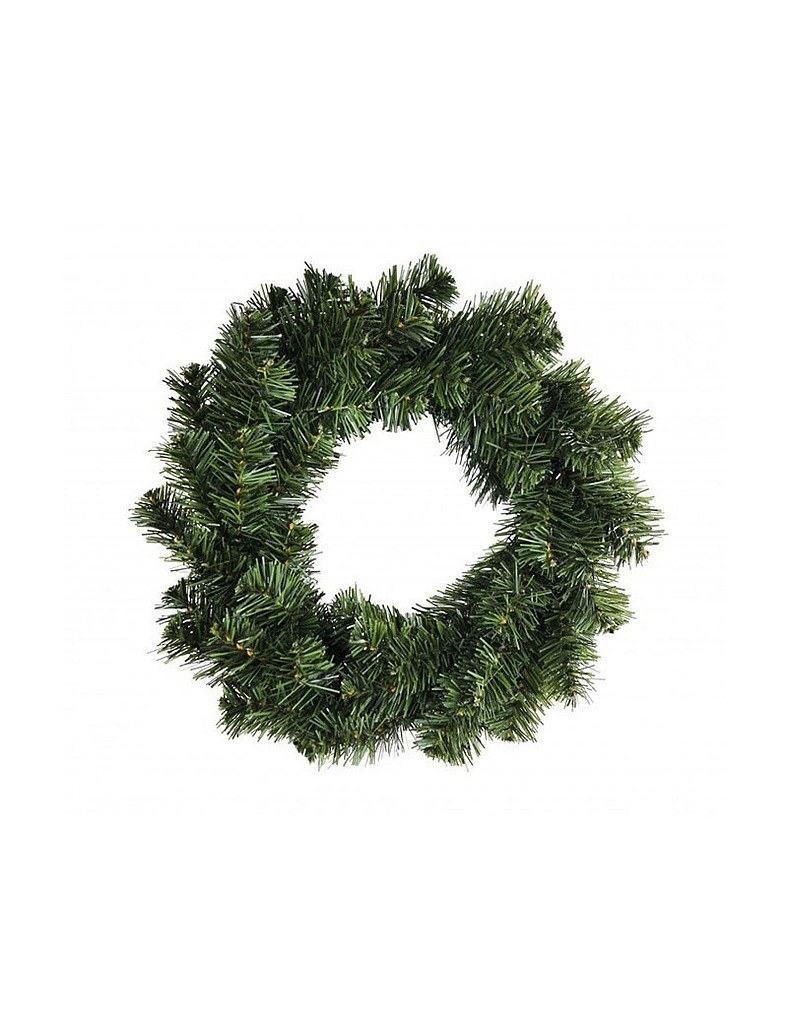 Weihnachtskranz Grün, Außendurchmesser 30 cm, Innendurchmesser 15 cm