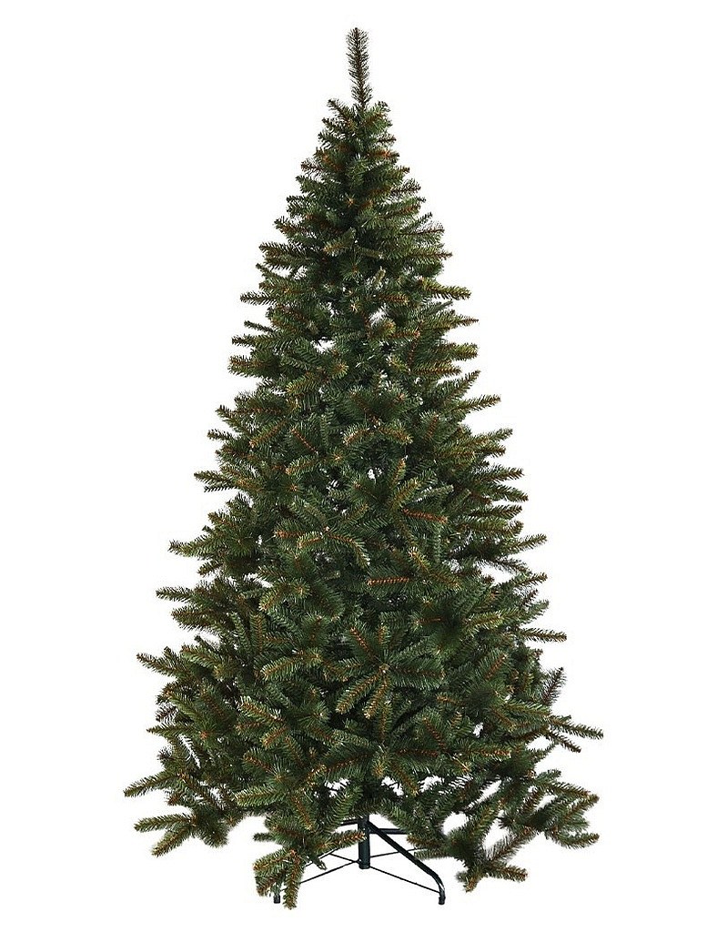 Künstlicher Weihnachtsbaum 240 cm, Fichte Carmen mit 2D-Nadeln