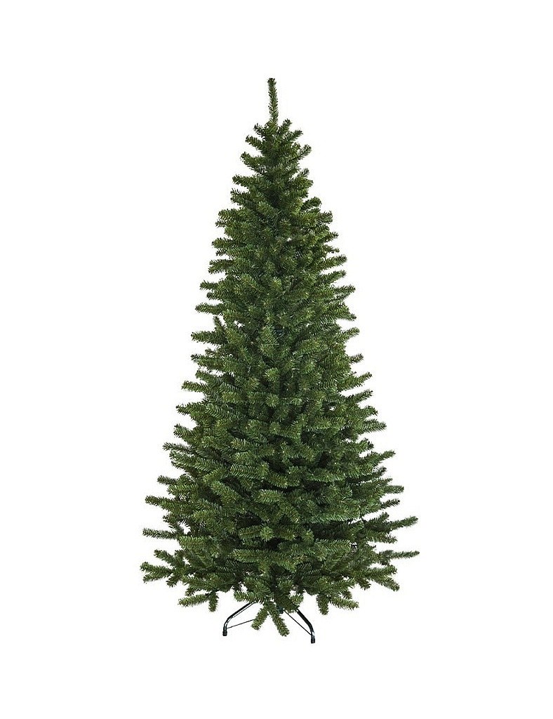 Künstlicher Weihnachtsbaum 210 cm, Verona-Fichte mit 2D-Nadeln