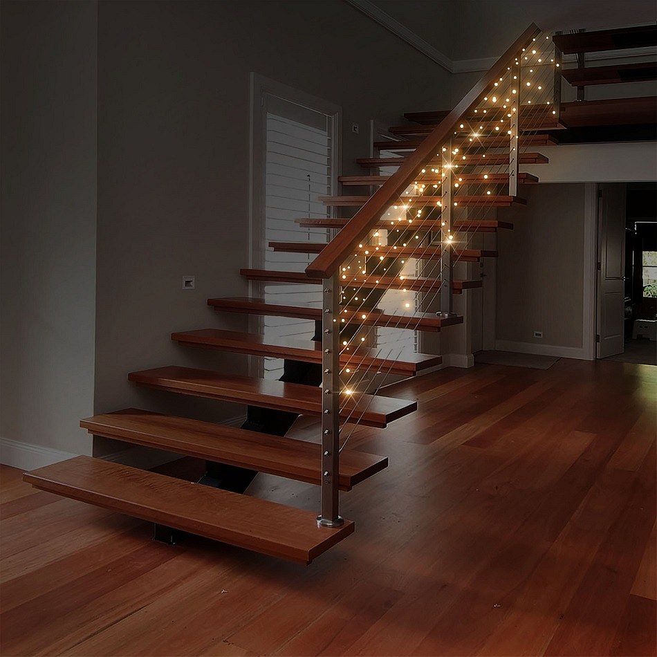 LED-Licht-Set für Haus, HOBBY, 4+1 frei, warmweiß, transparent für Innenräume