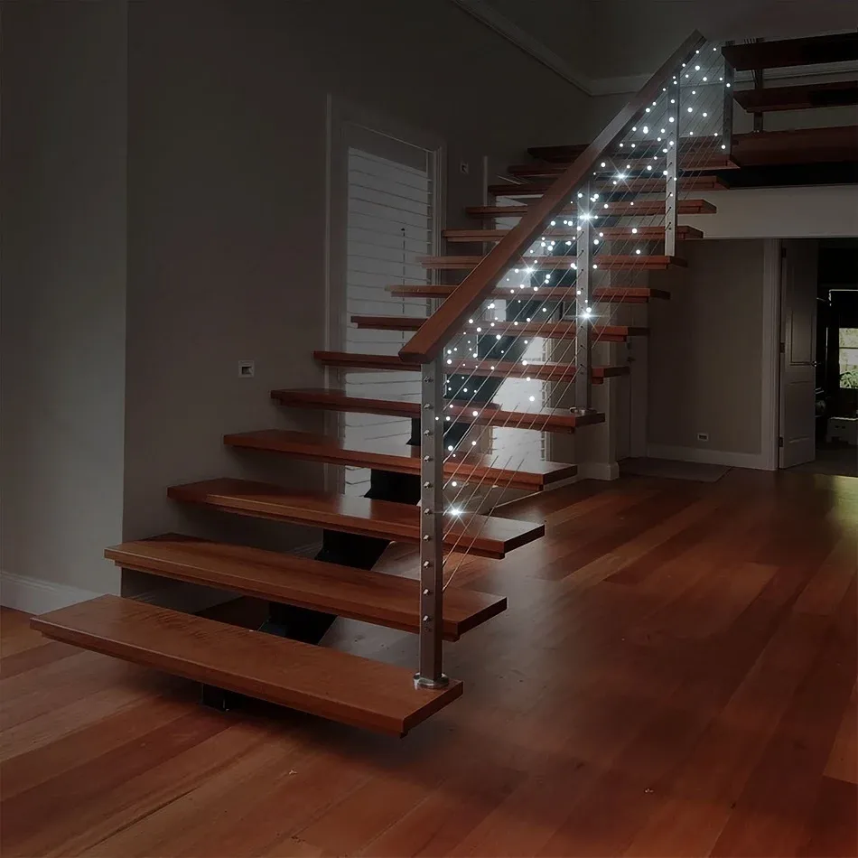 LED-Licht-Set für Haus, HOBBY, 4+1 frei, eisweiß, grünes Kabel