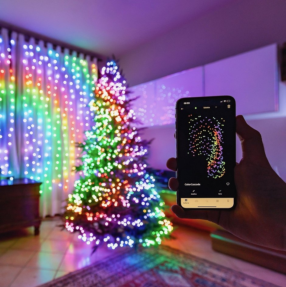 Twinkly Lichterkette, 400 LED RGB, 32 m