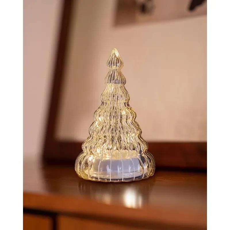 LED-Lichtbaum, Glas, klar, 16,5 cm, herunterladbar