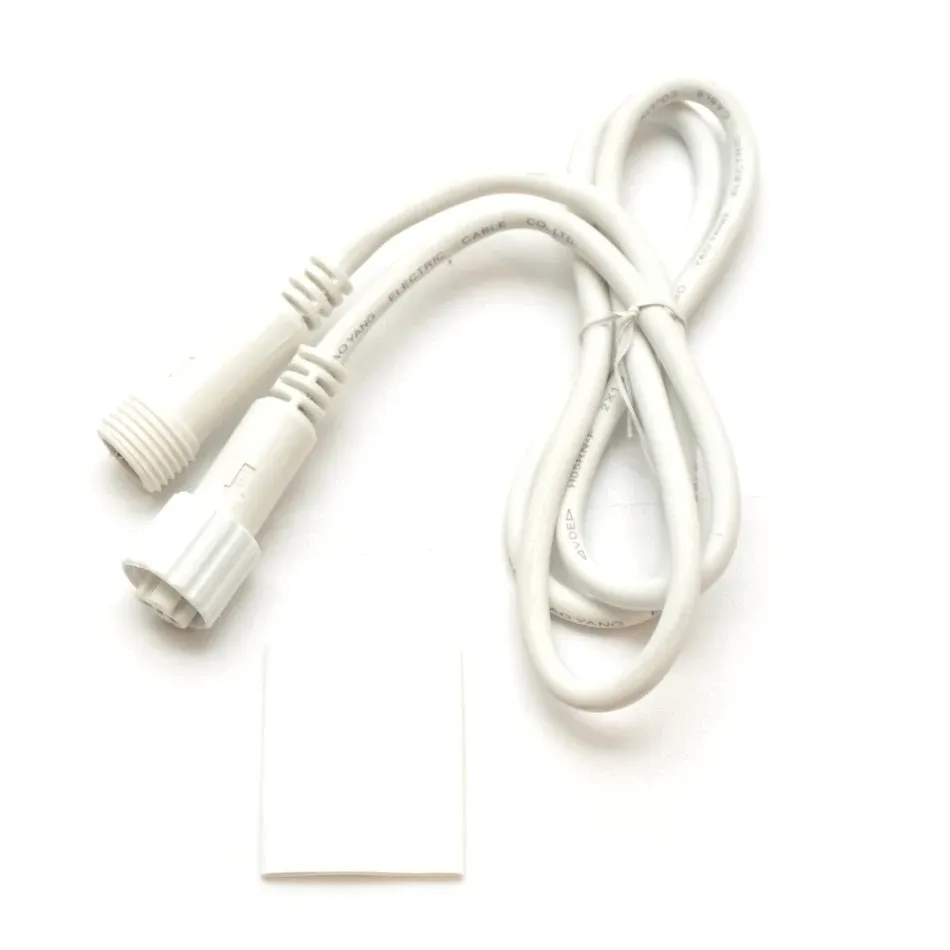 Easy Fix Verlängerungskabel 1 m, weiß, IP67