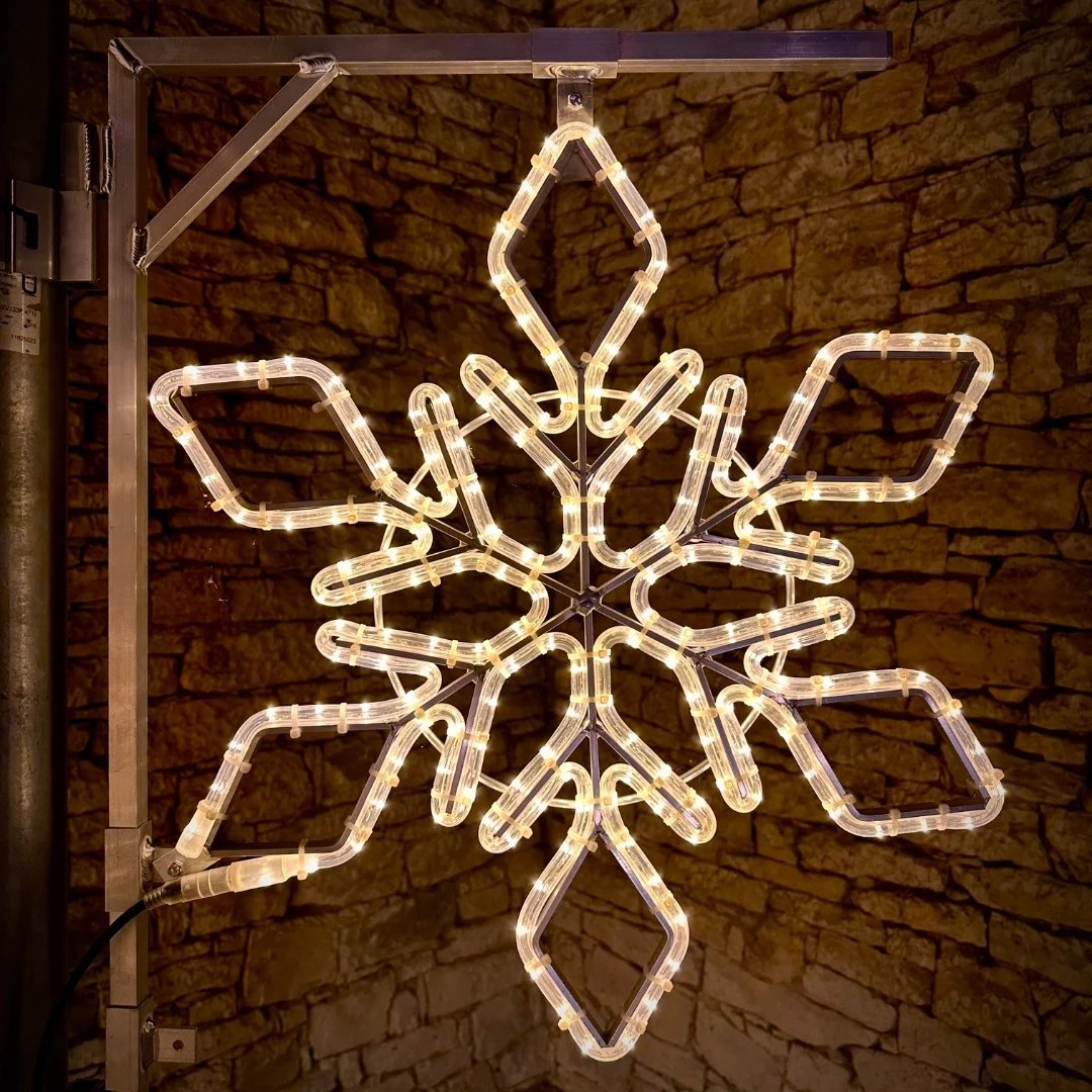 Easy Fix 2D LED-Flutlicht IX, Ø 60 cm, warmweiß, Bausatz für öffentliche Beleuchtung, Aluminium