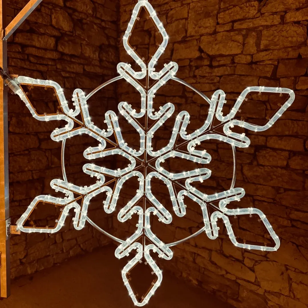 Easy Fix 2D LED-Flutlicht XI, Ø 100 cm, eisweiß, Bausatz für öffentliche Beleuchtung, Aluminium