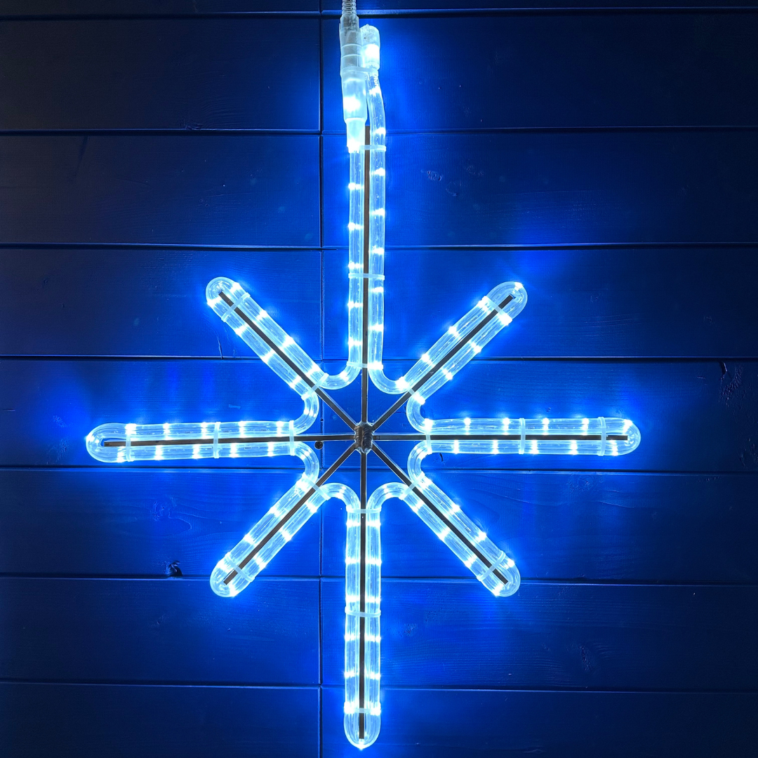 Polaris LED Leuchtstern, zum aufhängen, 26 x 45 cm, Kaltweiß