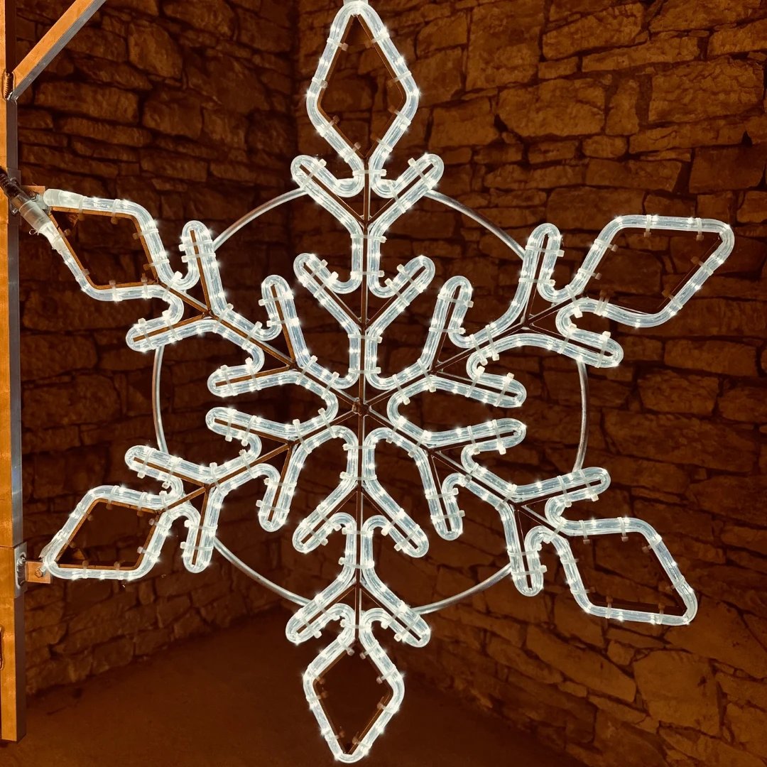 Easy Fix 2D LED-Flutlicht XI, Ø 89 cm, eisweiß, Bausatz für öffentliche Beleuchtung, Aluminium
