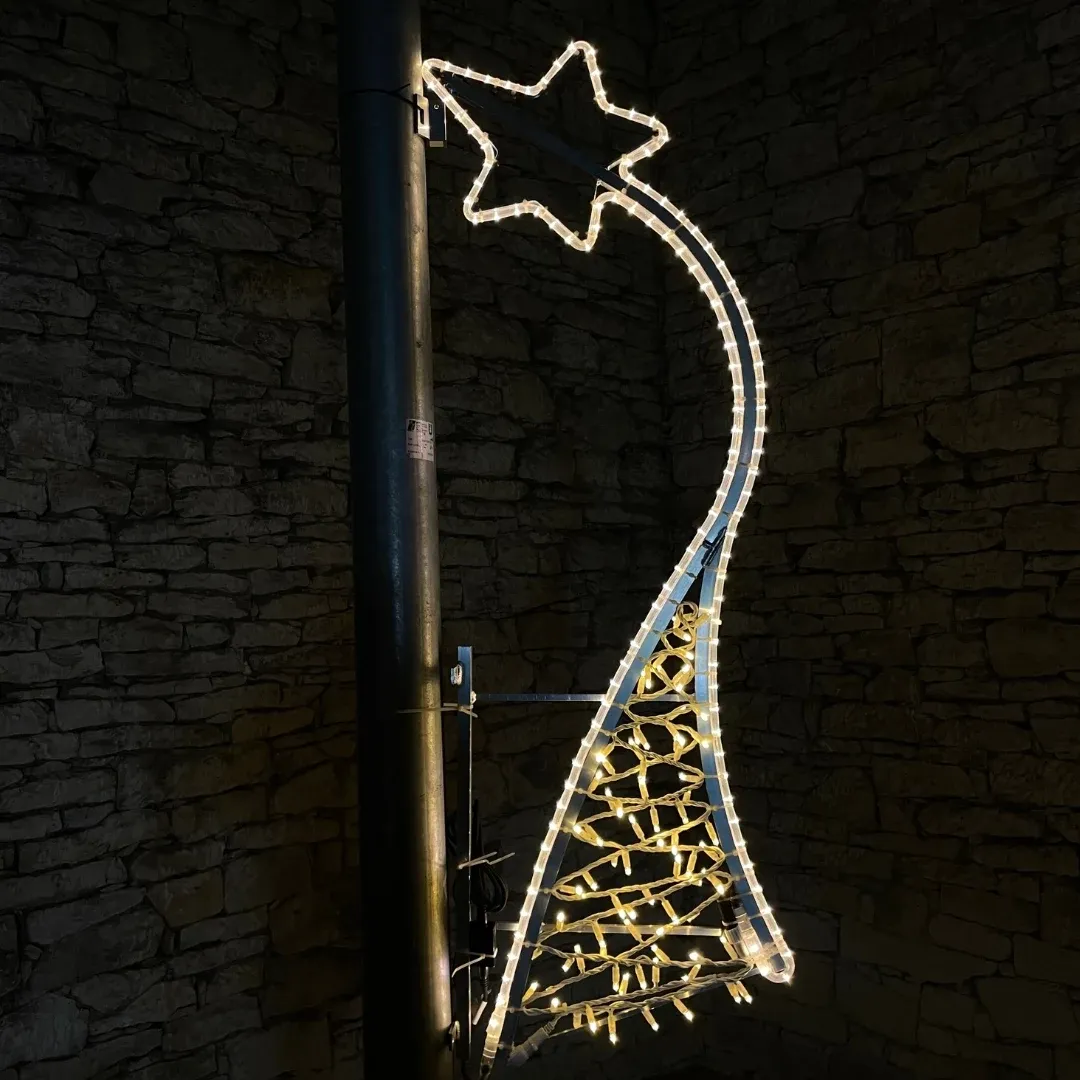 LED-Lichtdekor für VO, 60 x 160 cm, warmweiß
