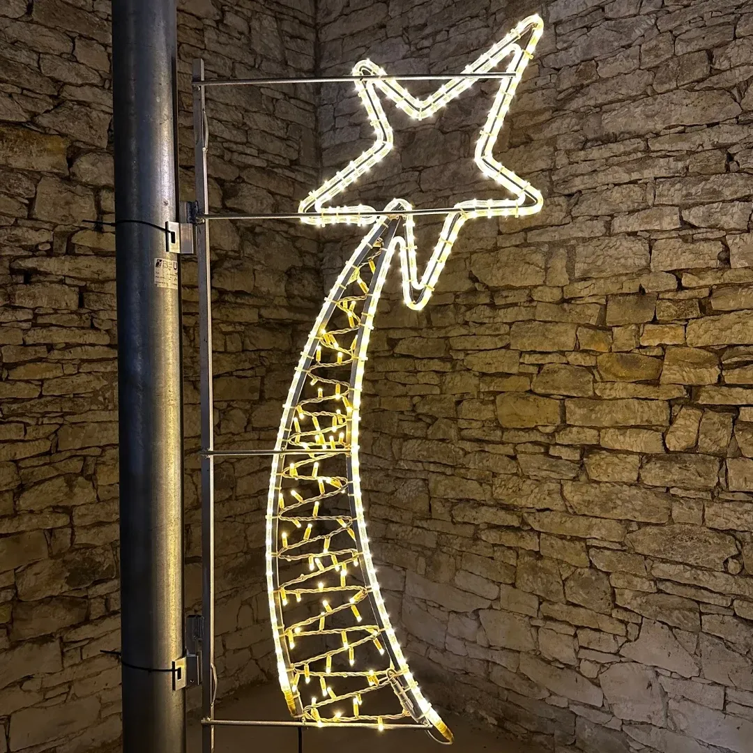 LED-Lichtmotiv, 150 x 80 cm, eisweiß