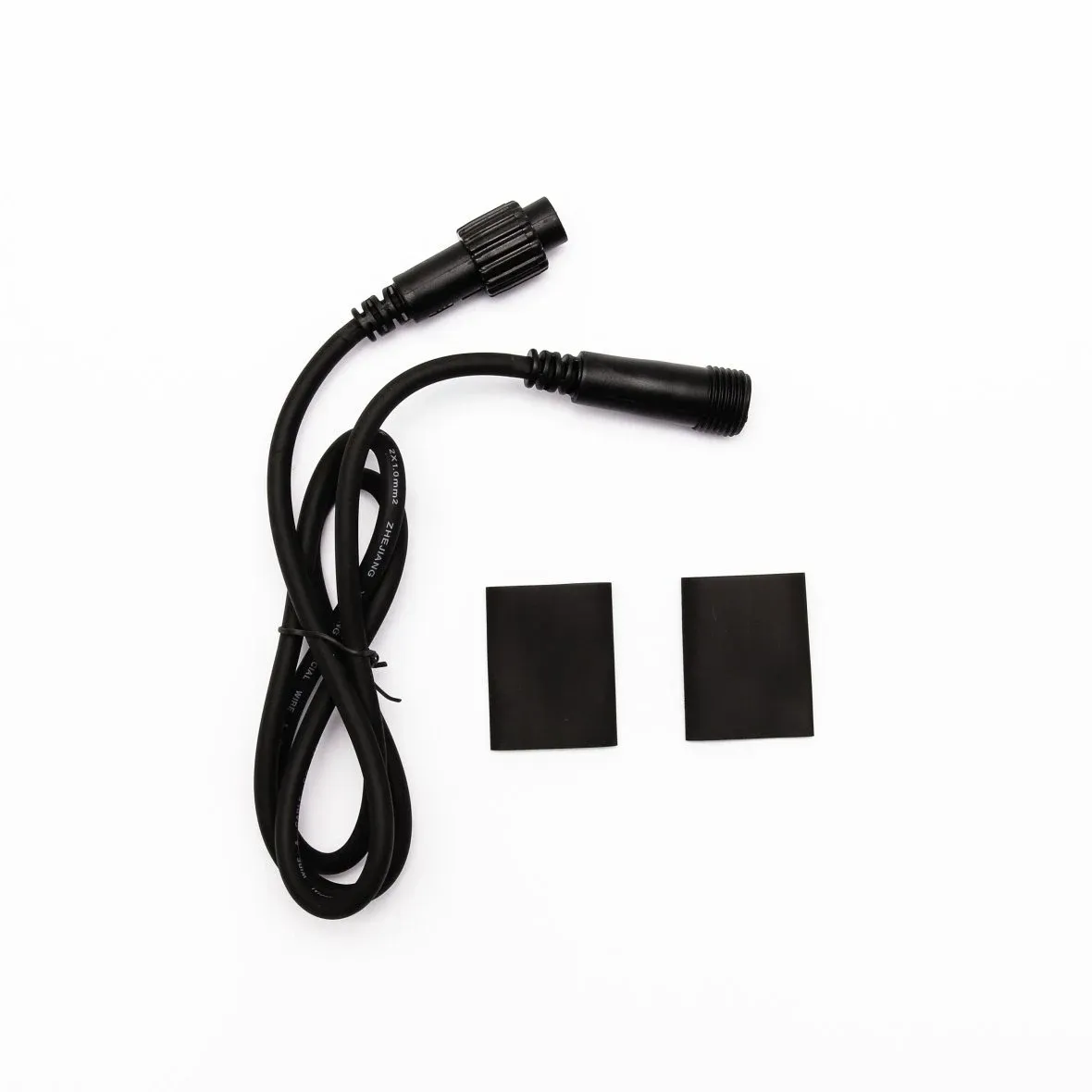 Easy Fix Verlängerungskabel 0,5 m, schwarz, IP67