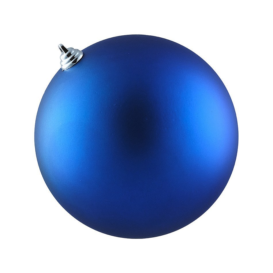 Kunststoffkugel,, durchm. 40 cm, Blau, matt