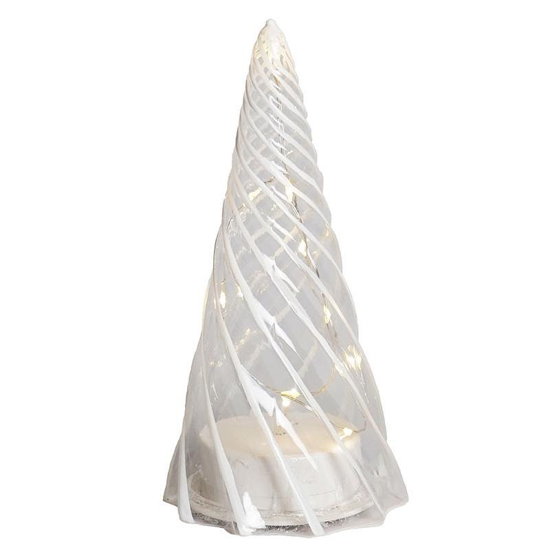 LED-Lichtbaum, Glas, 23,5 cm, klar
