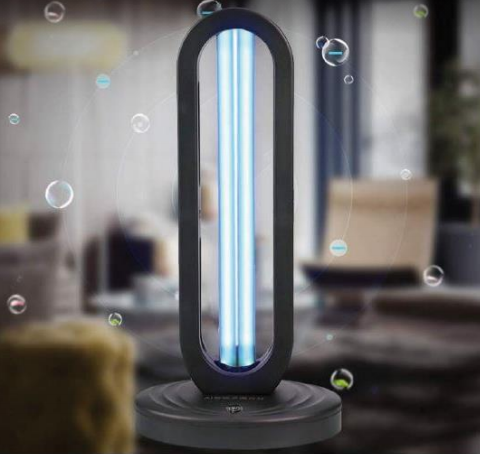 UV-Tischlampe zur Raumdesinfektion FERON UL361S, 36W - WEISS
