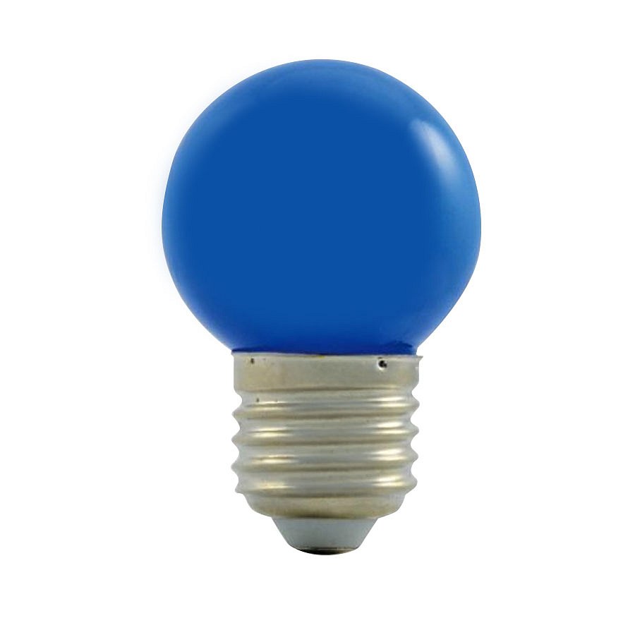 LED-Glühbirne, blau, Fassung E27