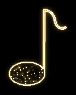 Easy Fix 2D LED-Lichtnote, 105 × 80 × 35 cm, warmweiß, stehend, 3D-Druck