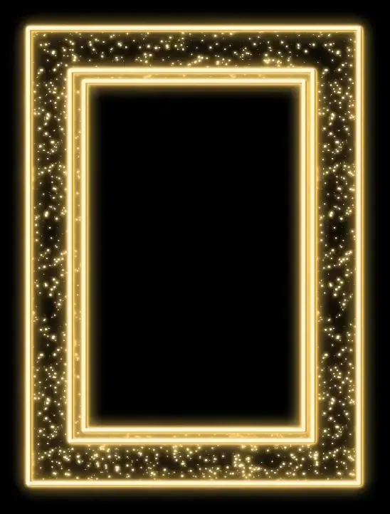 2D LED-Lichtbilderrahmen 160 × 220 cm, warmweiß