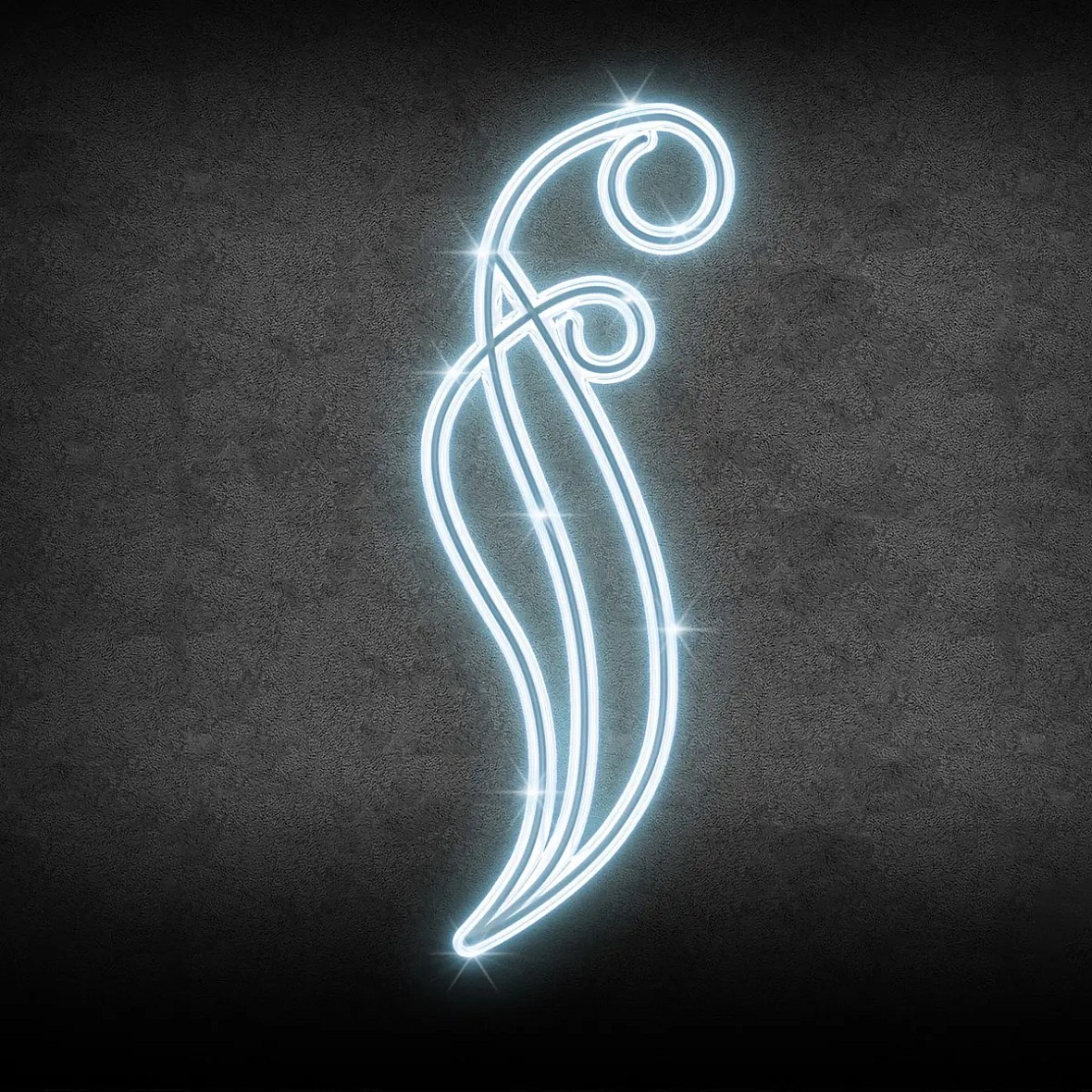 Easy Fix 2D LED-Lichtwellenmotiv, 180 × 60 cm, kaltweiß mit Flash, Dekor für öffentliche Beleuchtung, Aluminium