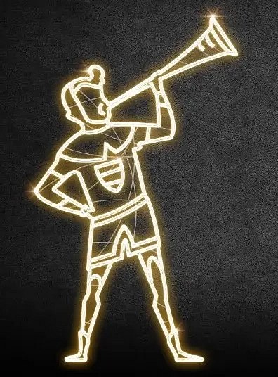 Easy Fix 2D-LED-Lichtschlauch, nach rechts blickend, 203 × 123 × 8 cm, stehend, 3D-gedruckt