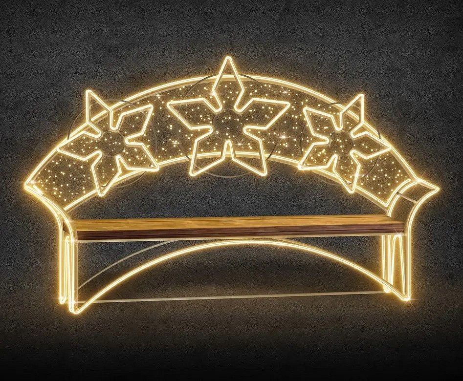 3D-LED-Lichtbank, 130 × 180 × 50 cm, warmweiß, 36 V, 38,4 W, 15 kg, WD