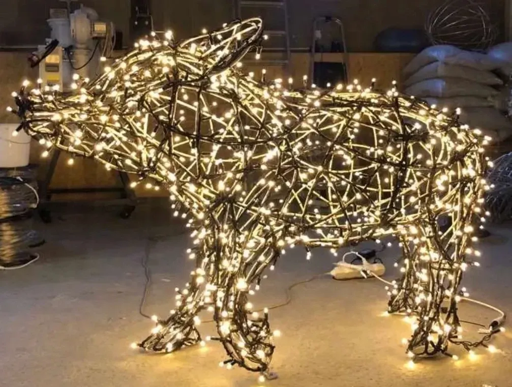 3D-LED-Lichtwähler, Aluminium