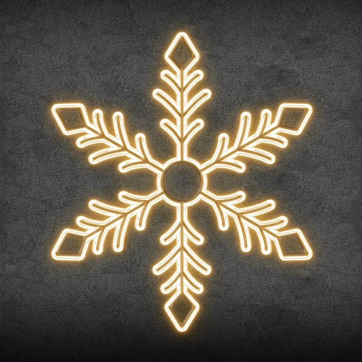 2D LED-Fluter XXVIII, hängend, Ø 200 cm, warmweiß, Aluminium