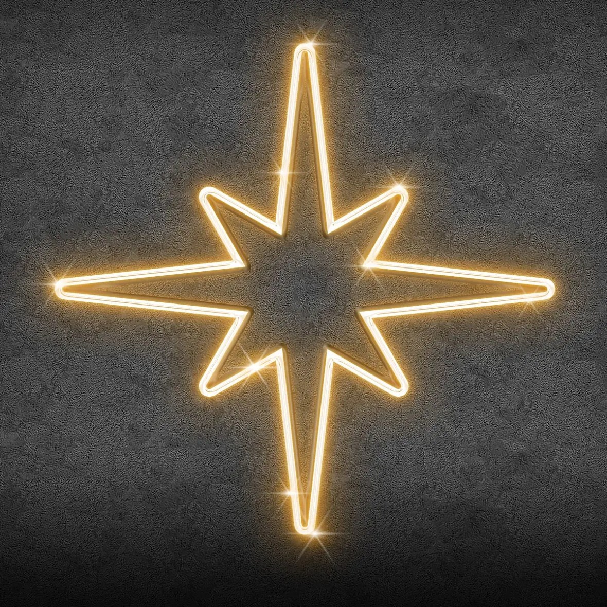 Easy Fix 2D LED-Baumkronenleuchte, Ø 90 cm, warmweiß, Aluminium