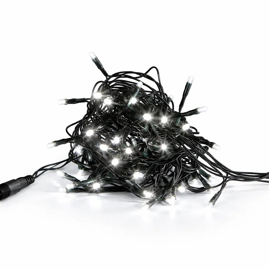 LED-Baumbeleuchtung 20 m eisweiß IP44, inkl. Netzteil Hobby Line