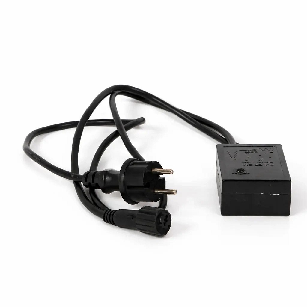 Easy Fix BI-COLOR Strahlerkabel mit AC/DC, Outdoor, schwarz IP44, 480 W