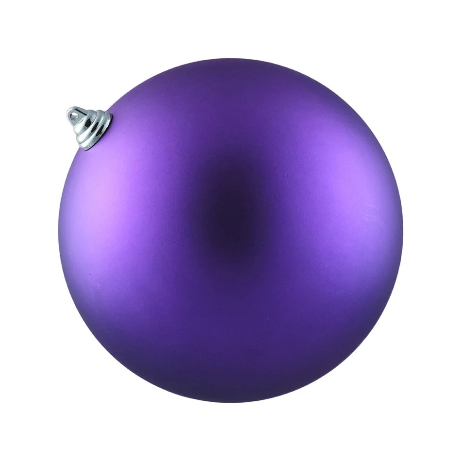 Kunststoffkugel, Durchmesser 20 cm, violett, matt