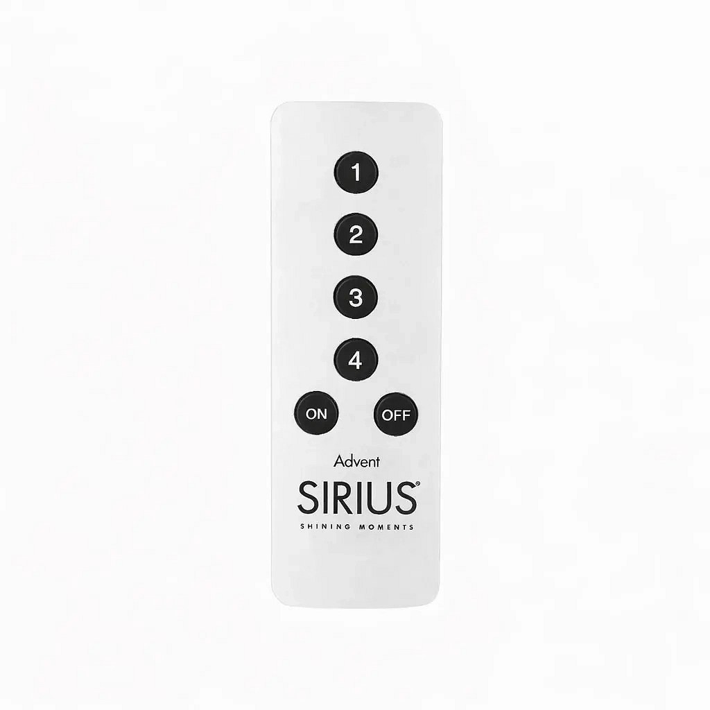 Fernbedienung für Advents-LED-Kerzen SIRIUS