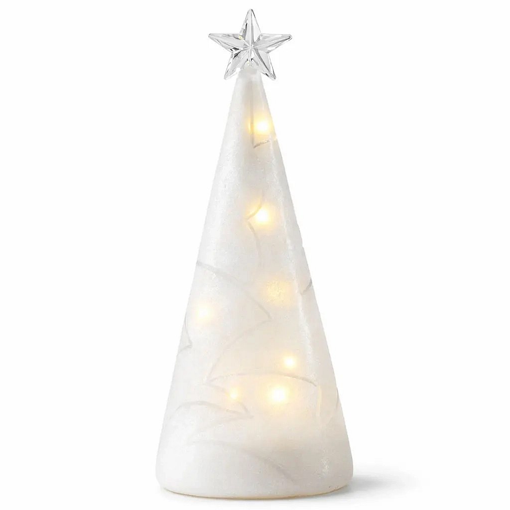 LED-Baum, weiß, 22 cm, gefroren