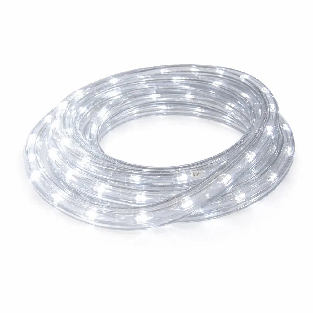 Easy Fix LED-Schlauch für den Außenbereich, 1 m, eisweiß, 30 LEDs, IP44, als Meterware