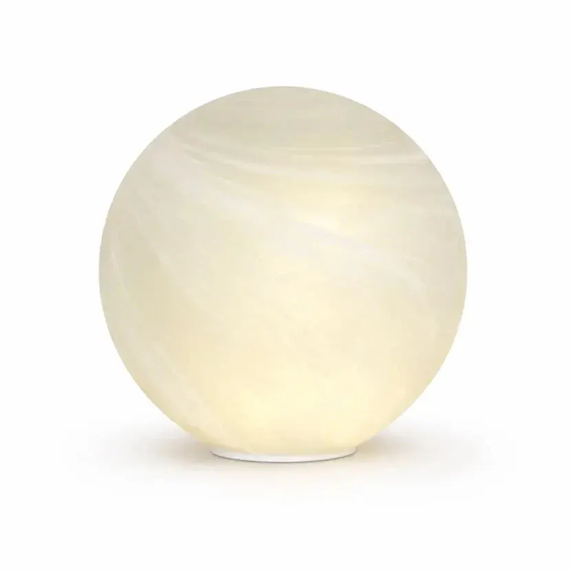3D LED-Leuchtkugel weiß Odina 25 cm, matt, IP20 innen