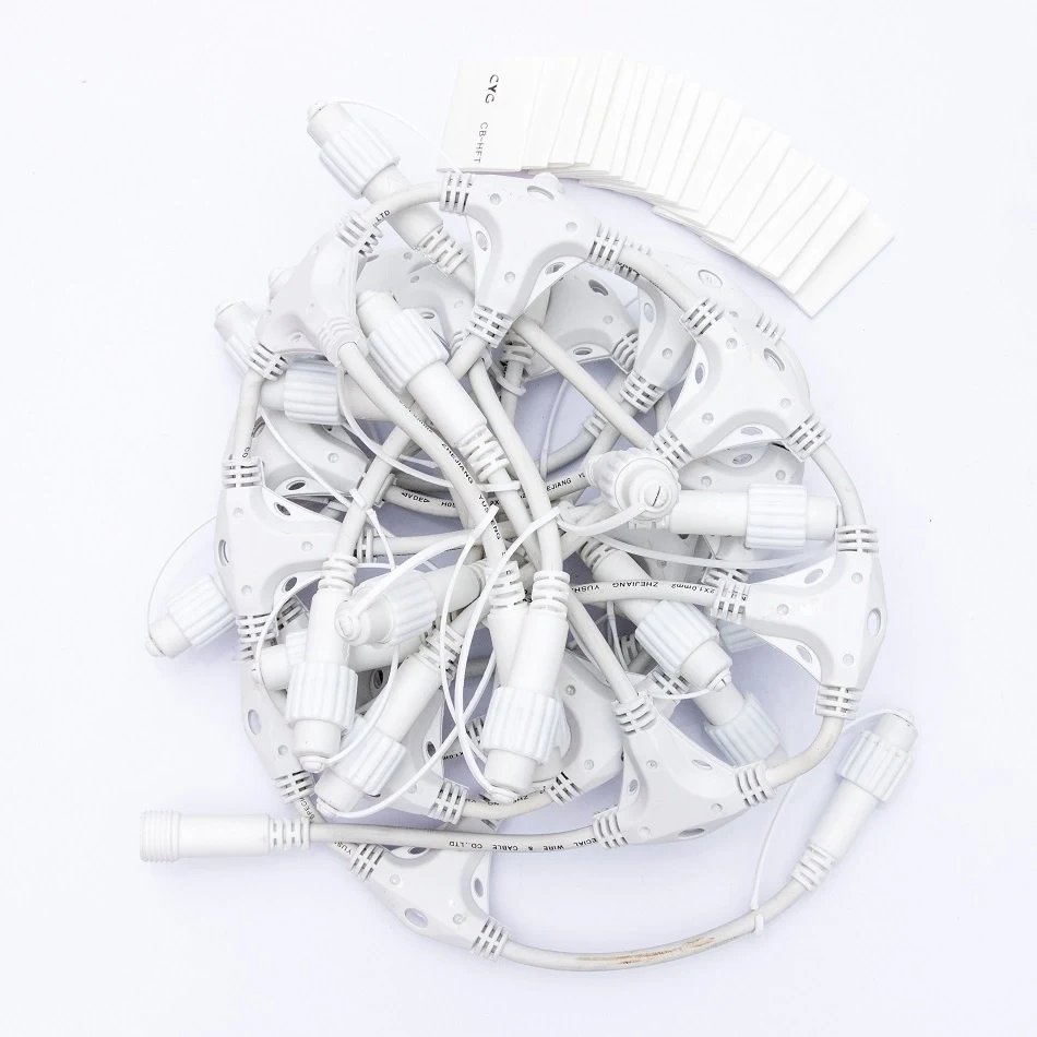 Easy Fix T-Hub, 21 Ausgänge, weiß, IP67