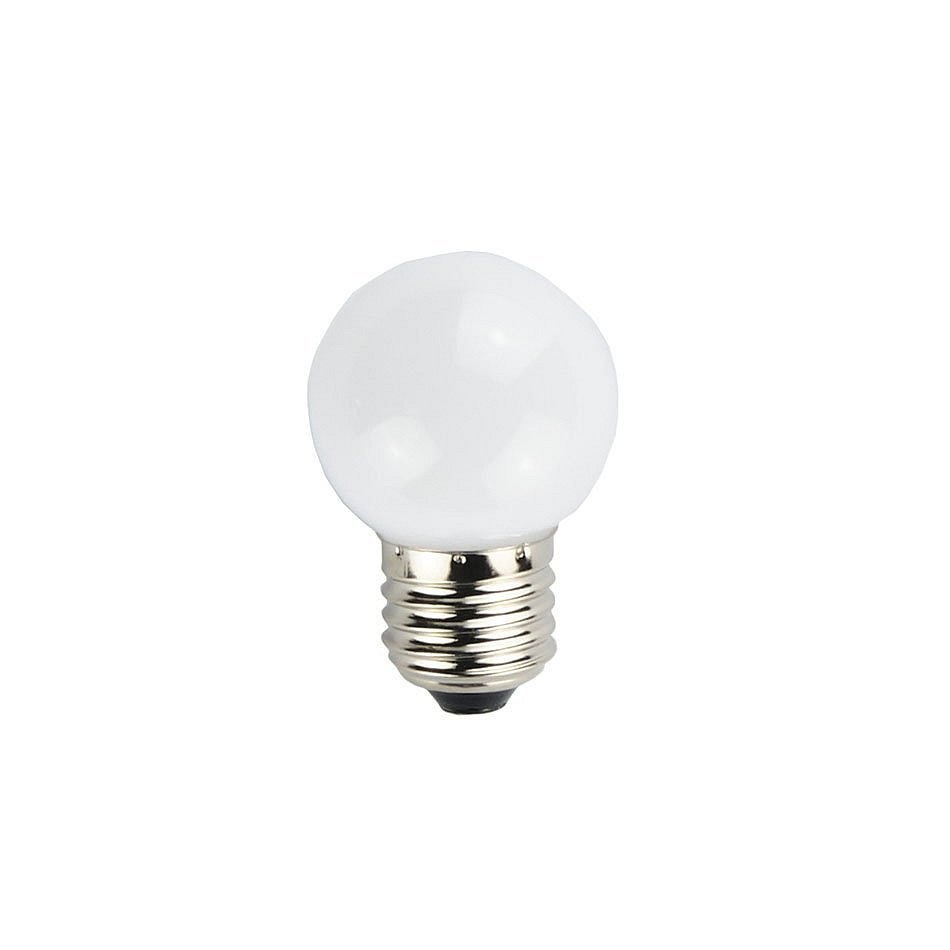 LED-Glühbirne LBE27 für Glühbirnen, eisweiß, Sockel E27
