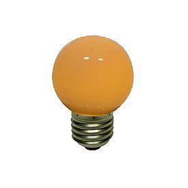 LED-Glühbirne LBE, gelb, 6 LEDs, E27-Sockel, IP44