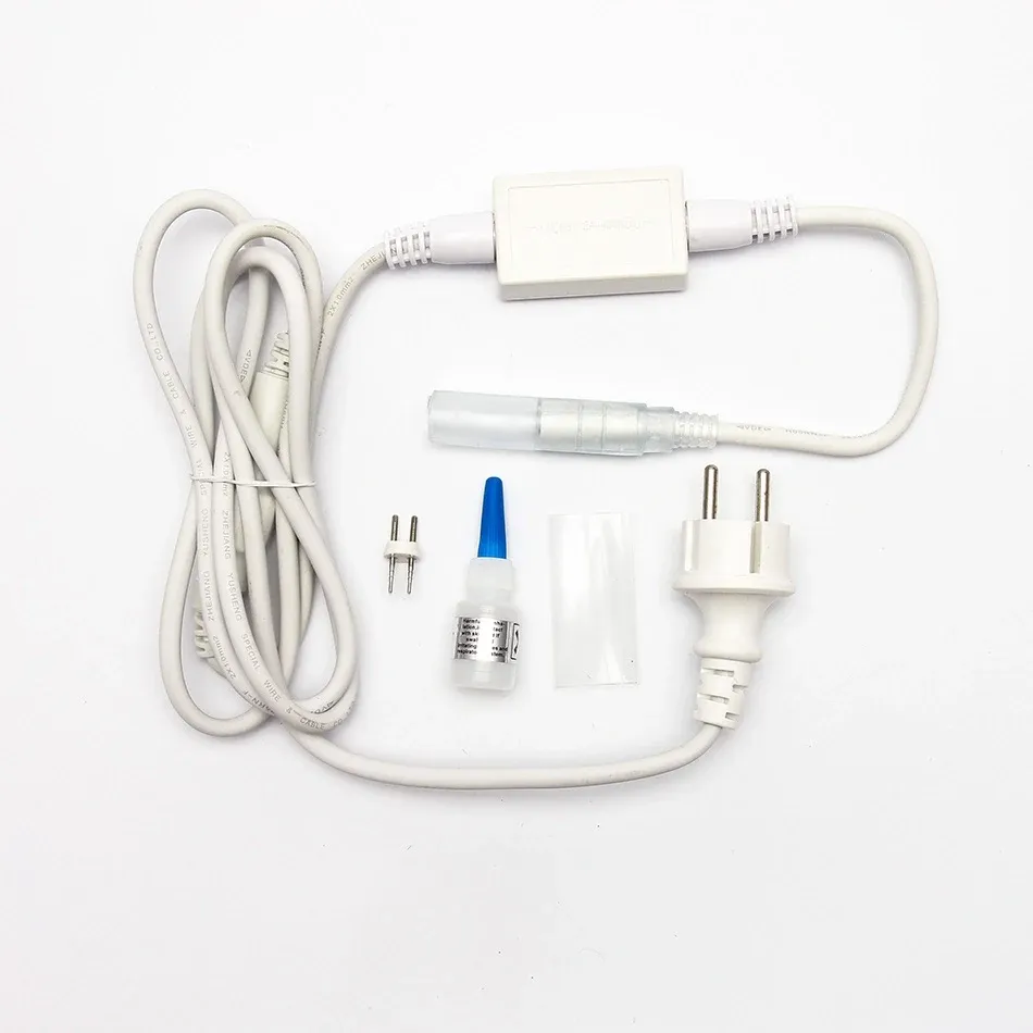 Easy Fix AC/DC-Starterkit für Lichtschläuche, weiß, IP67, 480 W