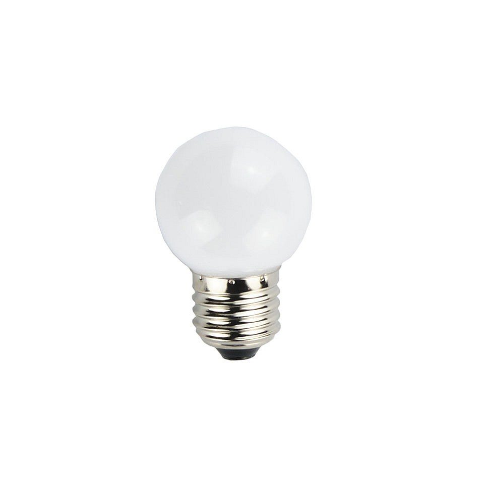 LED-Glühbirne eisweiß, Sockel E27, 12 Dioden