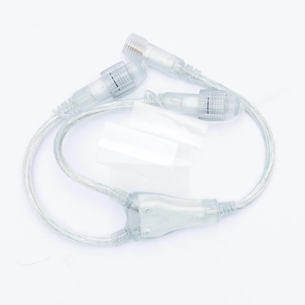 T-Verteiler, 2 Ausgänge, transparent, IP44, passend zu WFTR36W, WF206 und WF204