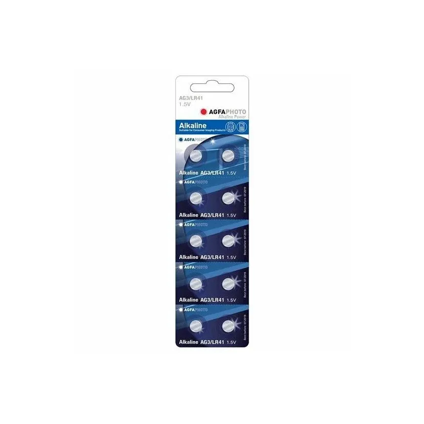 Batterien rund LR41, 10er-Pack, AGFAPHOTO