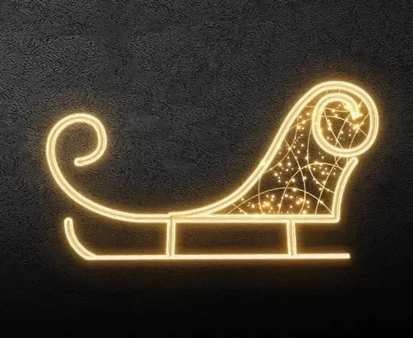 Easy Fix 2D LED-Lichtschlitten, hängend, 245 × 132 × 10 cm, warmweiß, 3D-Druck, gold, innen