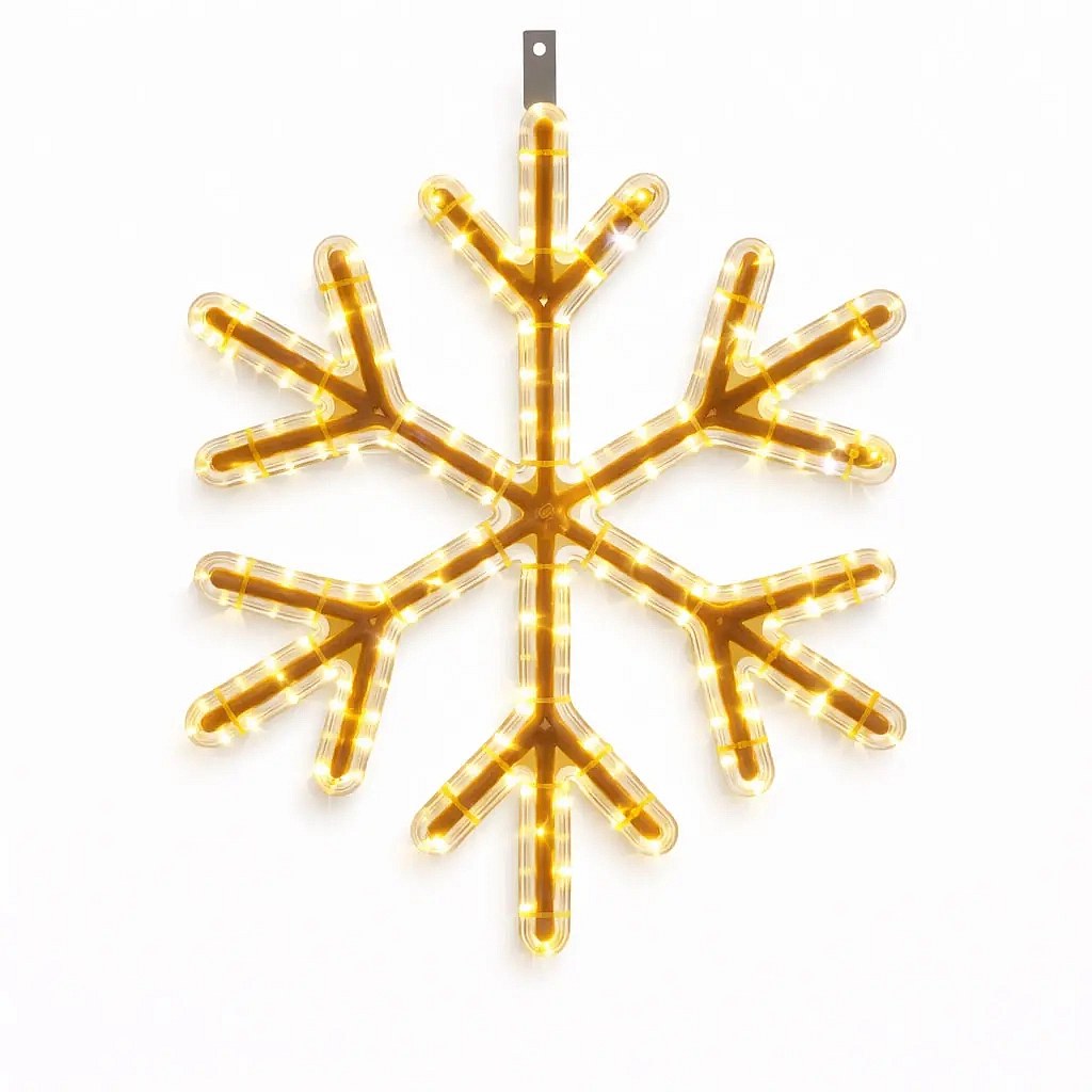 Easy Fix 2D LED-Flutlicht VIII., Ø 67 cm, warmweiß mit FLASH, hängend, 3D-Druck, IP67