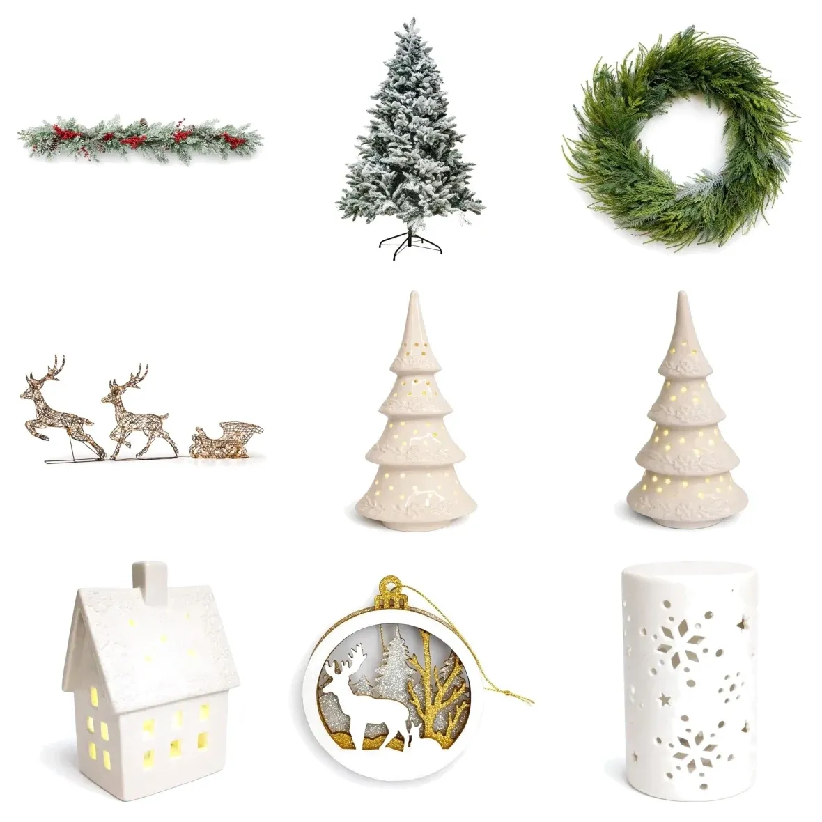 Weihnachtskollektion Office Campus, für mehrere Etagen oder große Gemeinschaftsräume