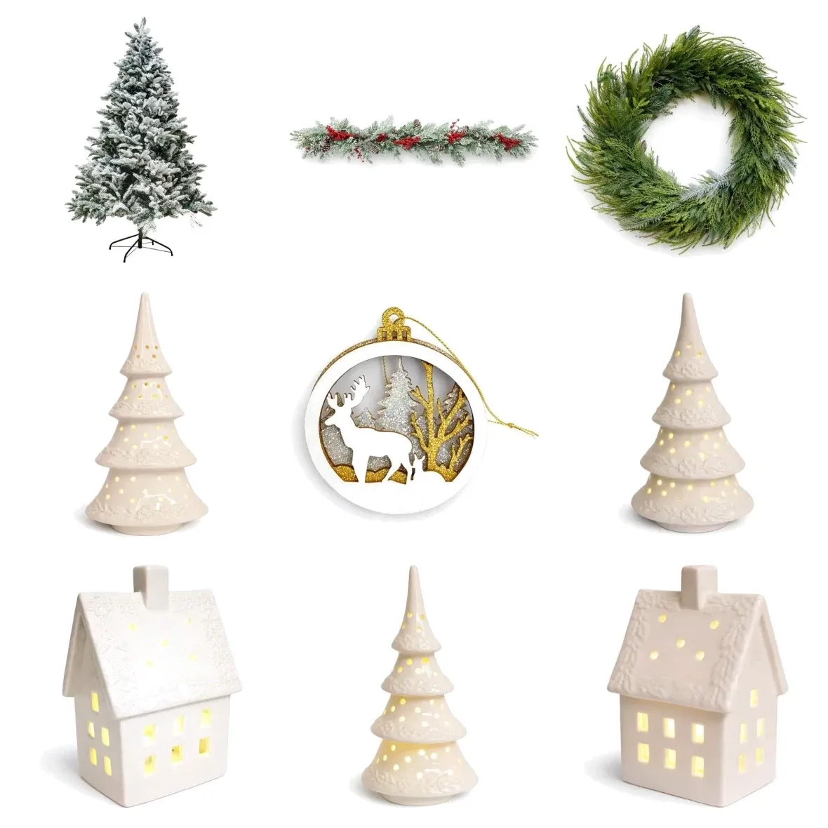 Weihnachtskollektion Office Minimal, für kleinere Unternehmen